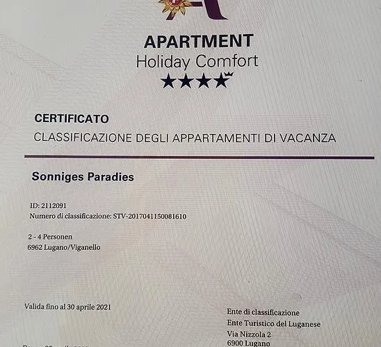 Apartamento Sonniges Paradies Mit Seeblick Und Panoramaterrasse