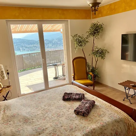 Apartamento Sonniges Paradies Mit Seeblick Und Panoramaterrasse Lugano